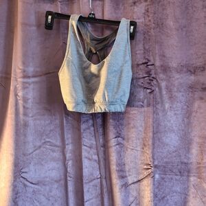 Tek Gear Heather Gray Women's Sports Bra